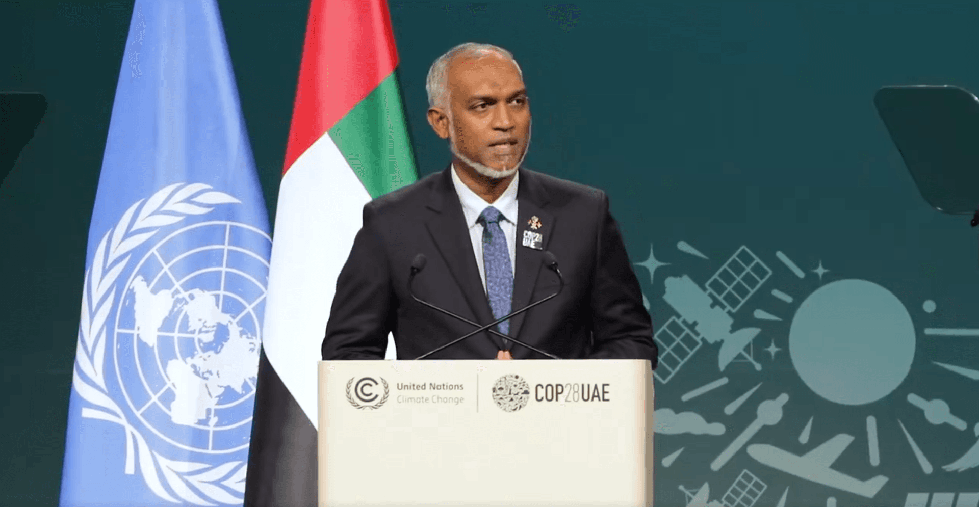 Muizzu Joins Global Leaders for Climate Finance Talks