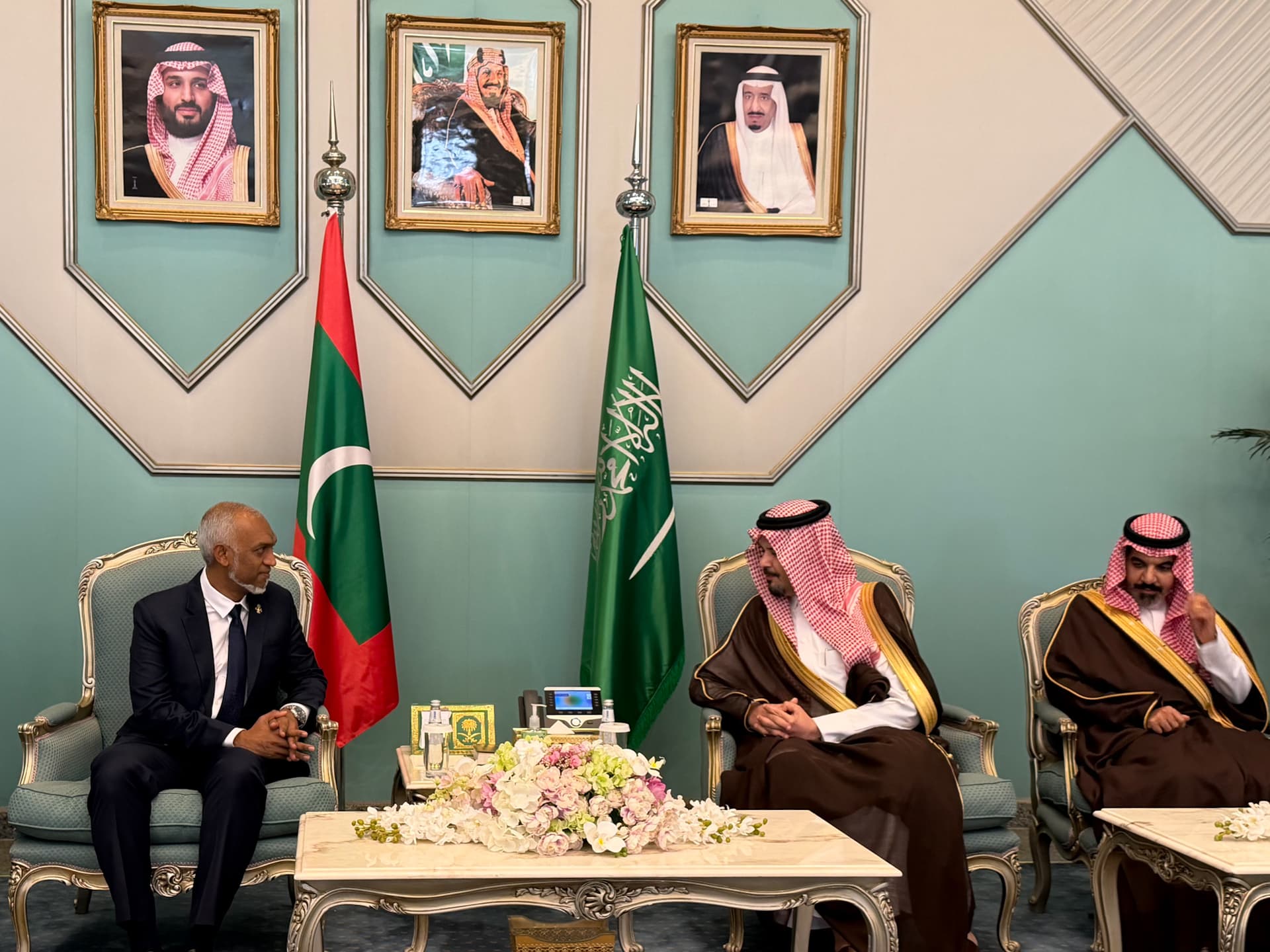 President Arrive in Saudi