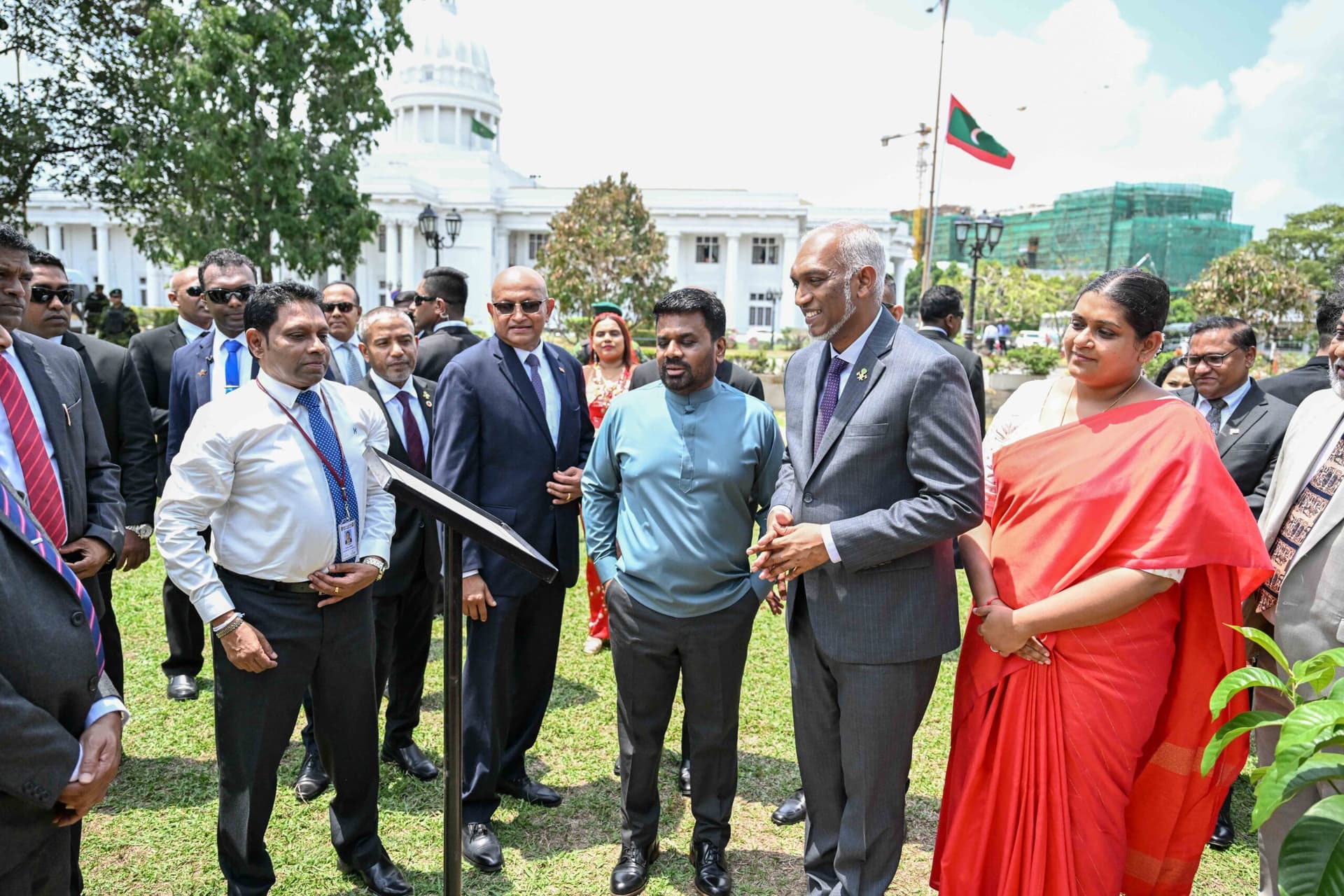 President Joins Tree Planting