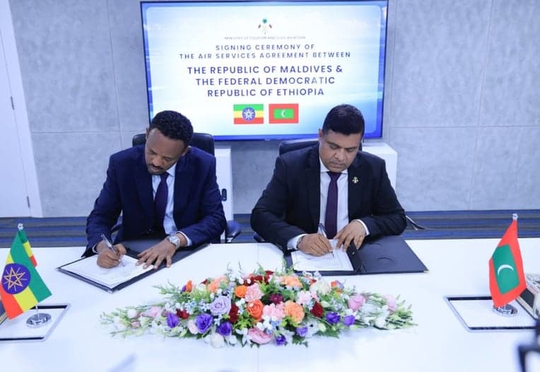 Maldives, Ethiopia Sign Air Services Agreement