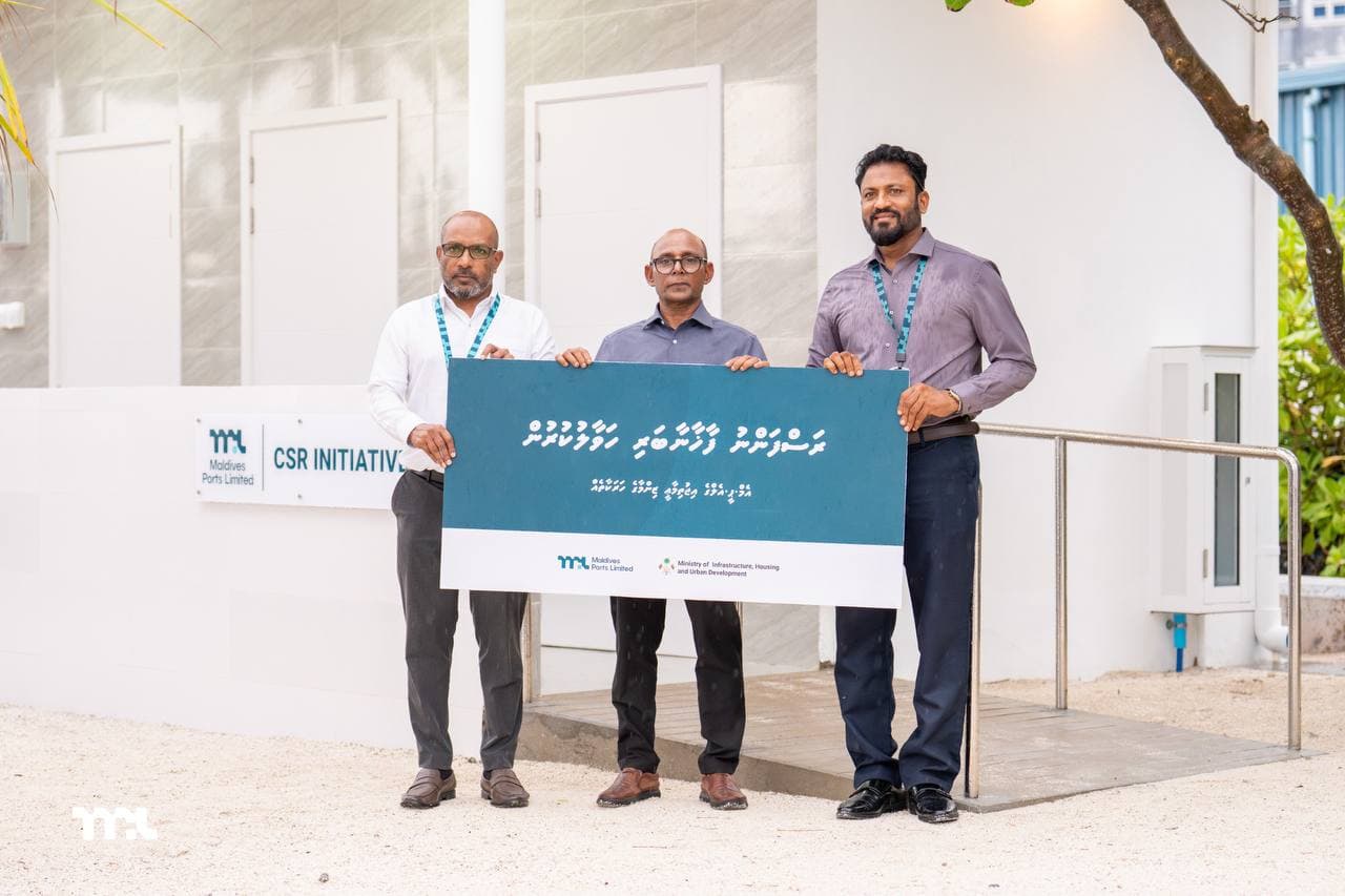 MPL Hands Over New Public Restroom Facilities at Rasfannu