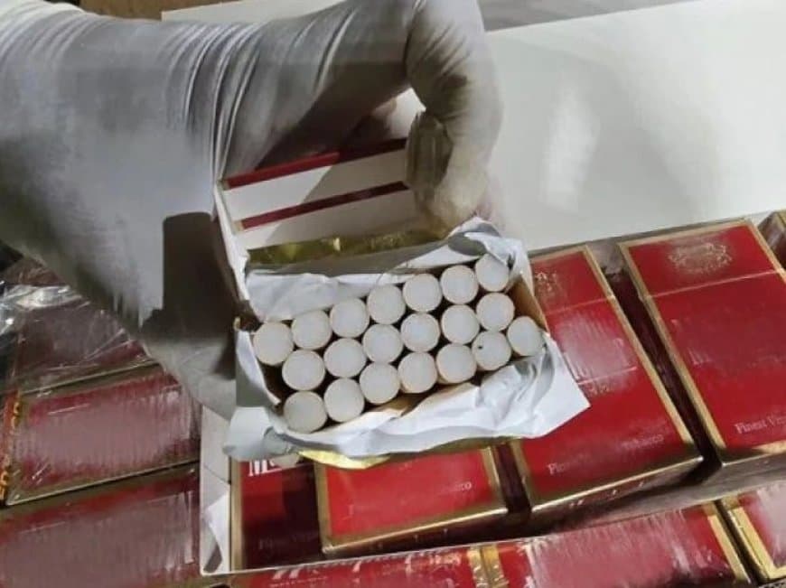 Customs Seizes Over 8.5 Million Cigarettes Smuggled by Sea