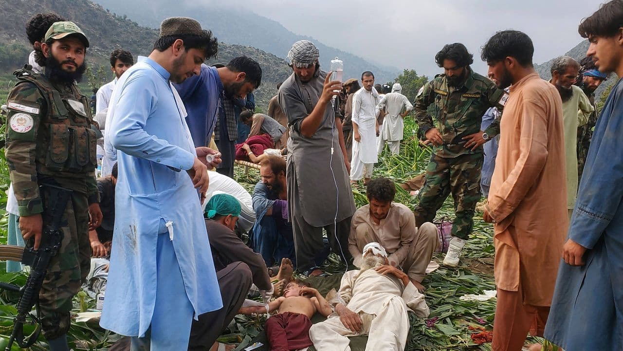After Effects Of The Earthquake In Afghanistan