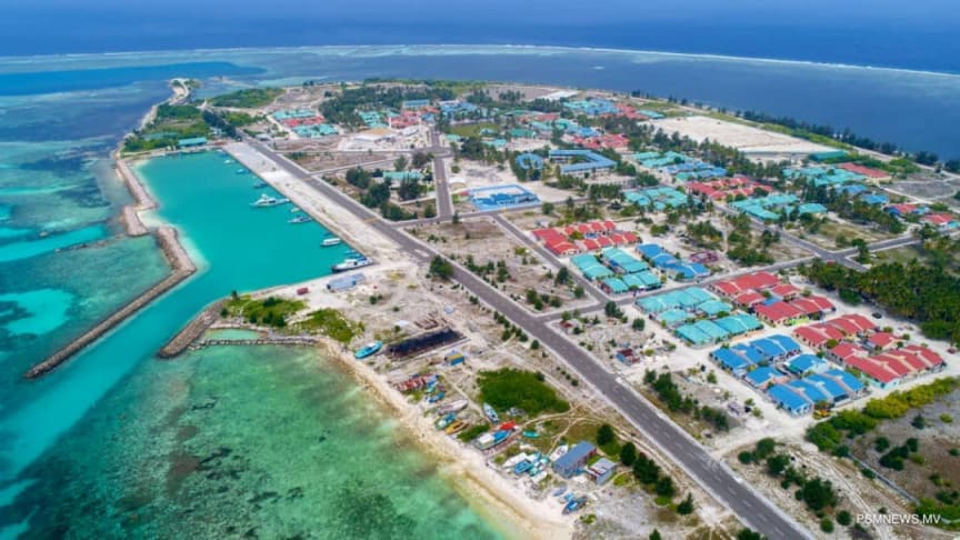 Vilufushi Reclamation Nears Completion