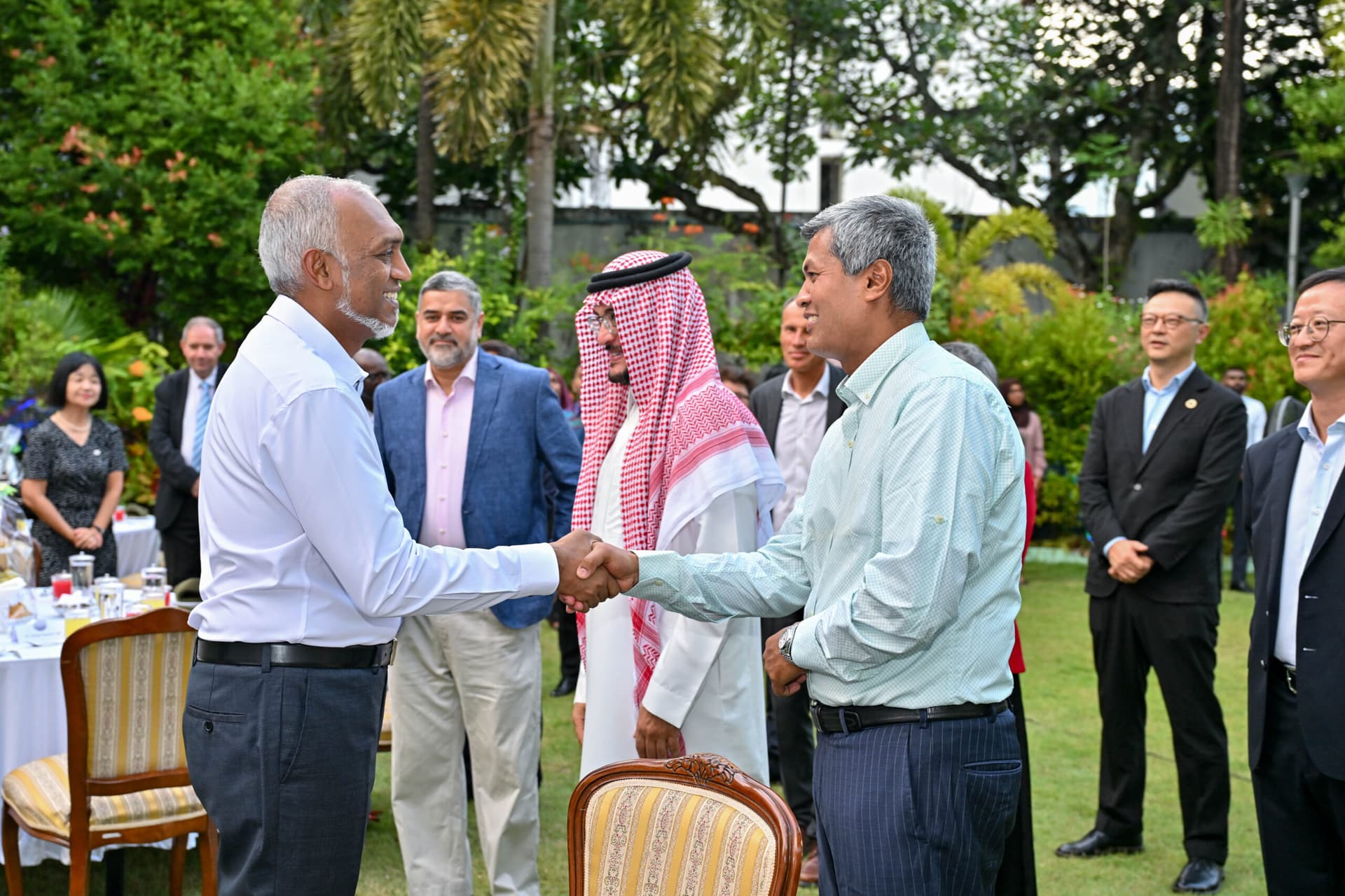 President, First Lady Host Diplomats for Iftar