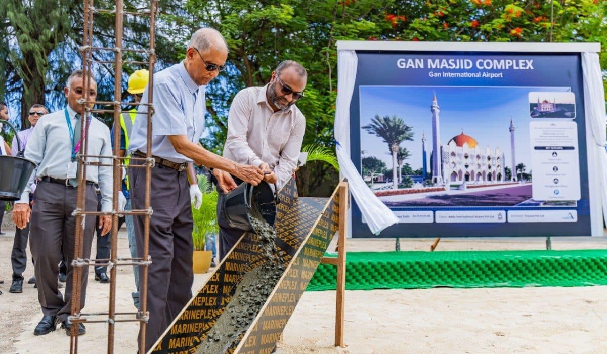 Foundation Laid for Gan Mosque Complex