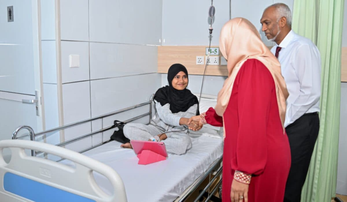 President, First Lady Visit Thalassemia Centre