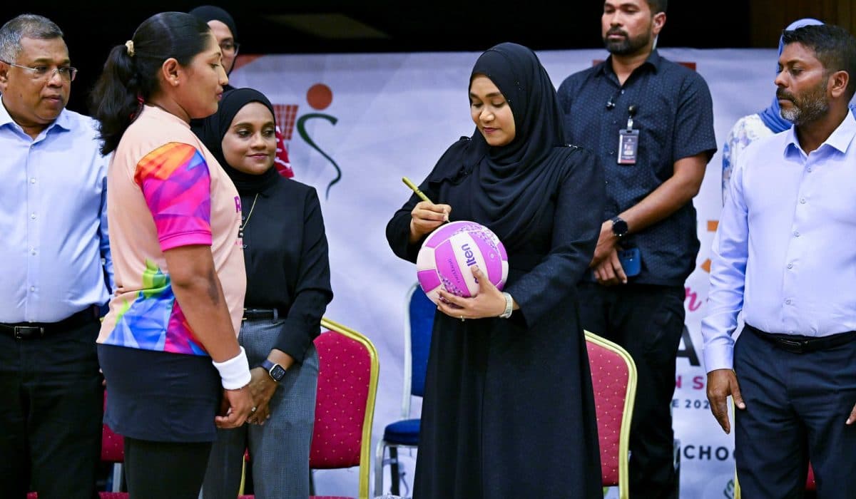 First Lady Opens BML Raajje Junior Championship
