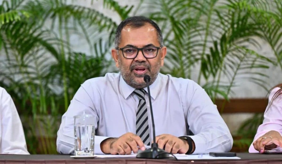 Finance Minister Moosa Zameer Resigns