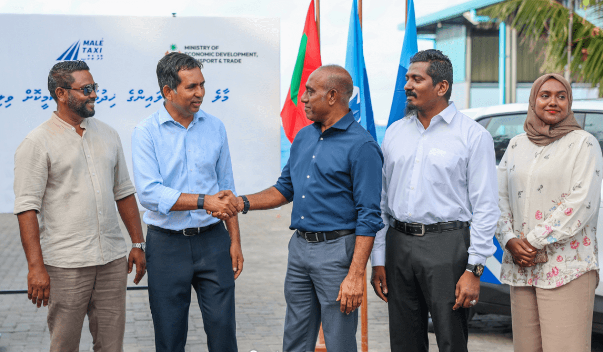 Male' Taxi Line Launches in Vilimalé