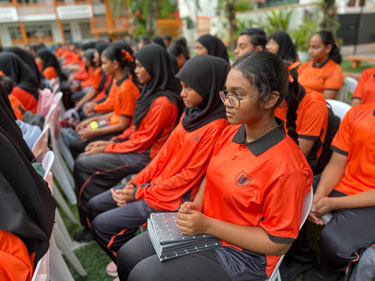 Students of Imaduddin School pictured during the academic year. | Photo: Education Ministry