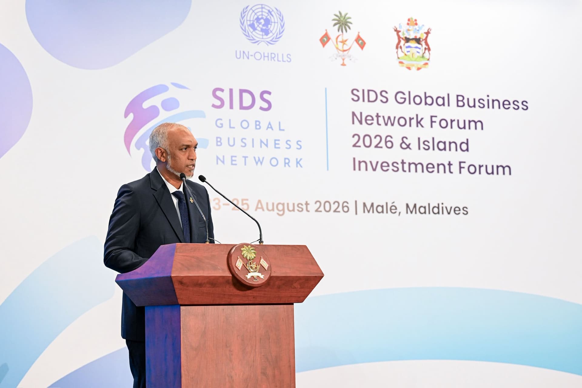President urges greater investment in SIDS, highlights Maldives